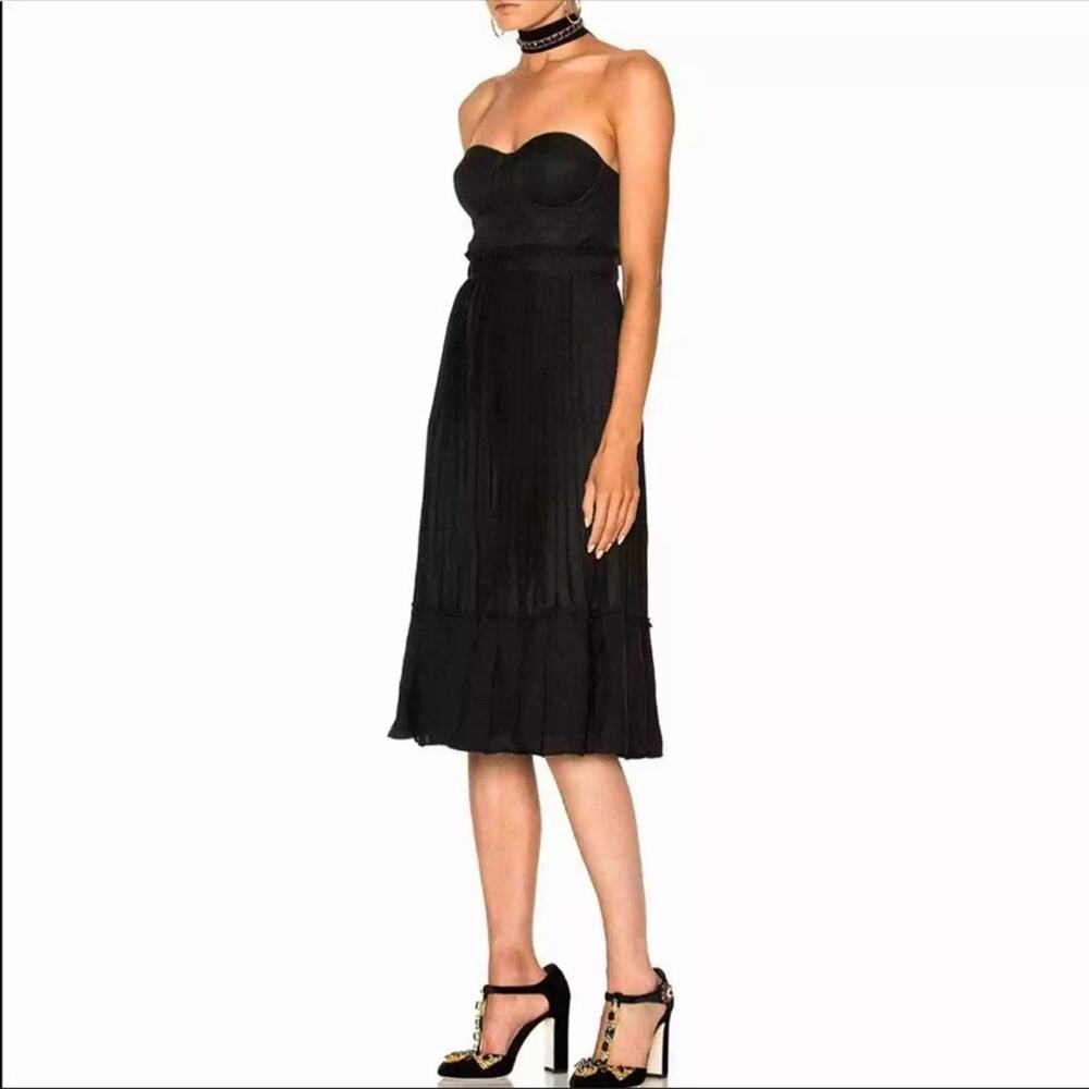 LPA NEW Black Strapless Sweetheart Neck Dress XLarge